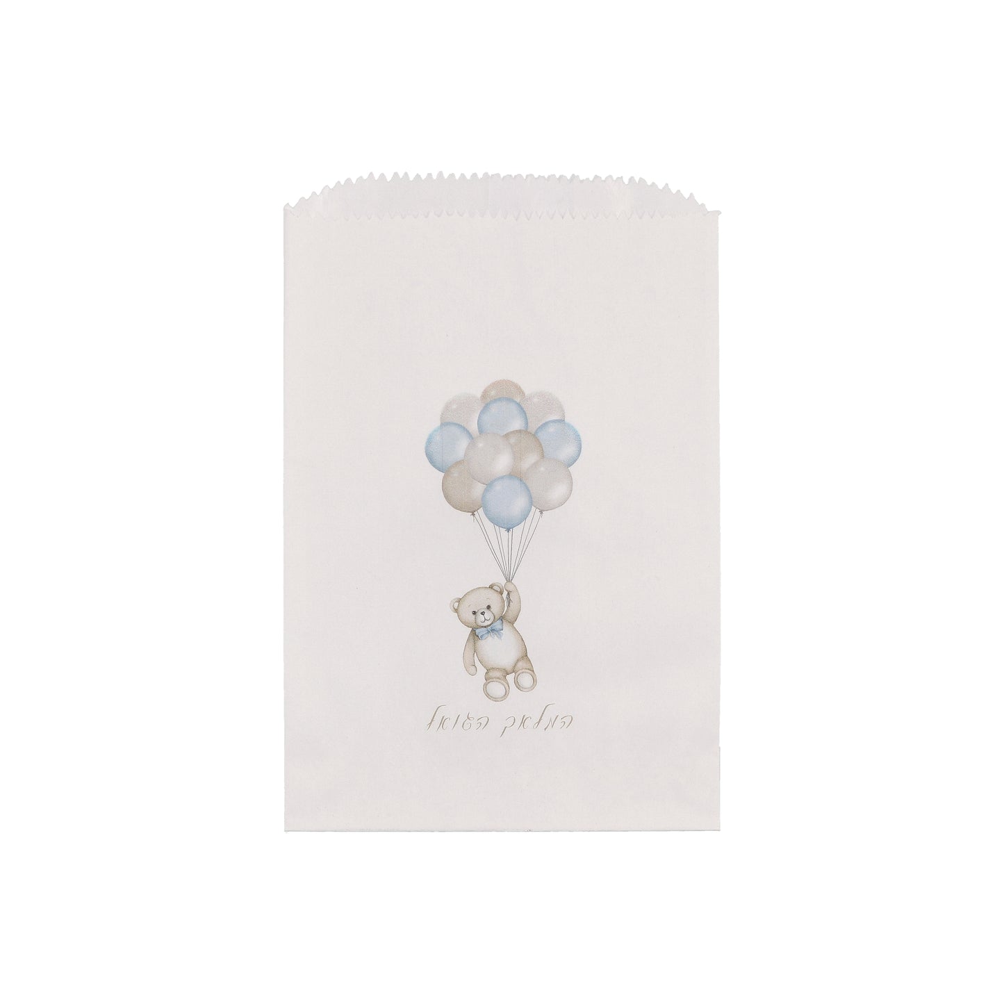 Bear  Balloons Glassine Paper Bag