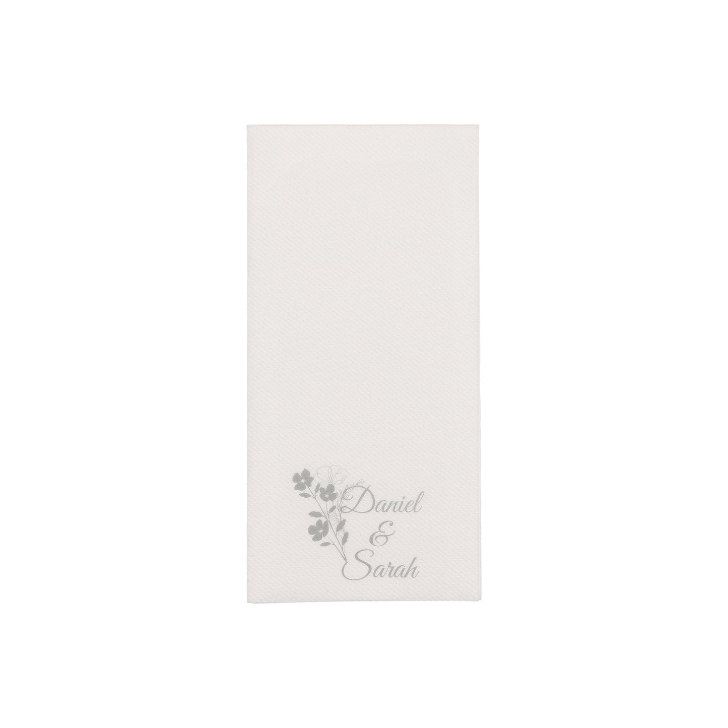 Floral Name 2 Dinner Napkin