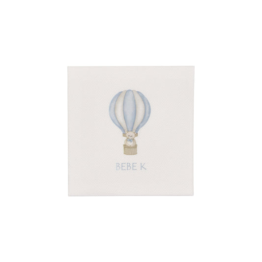 Hot Air Balloon Cocktail Napkin