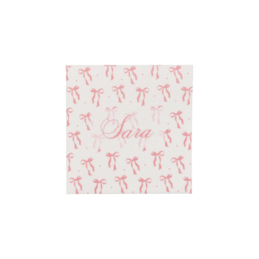 Full Bows Cocktail Napkin