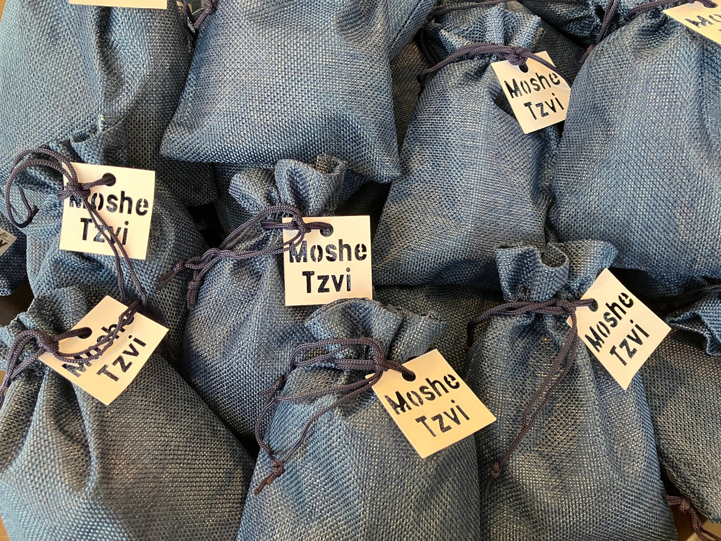 Burlap Tag Bags